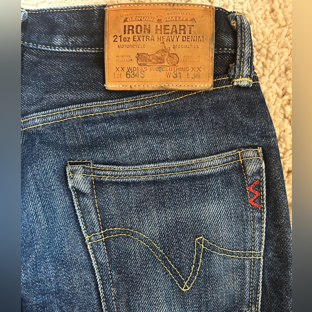 Iron Heart 634 - size 31 - great fades, no holes